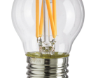 LED lempa ORRO, 6W, E27, G45, 230V, 2700K, 600  lm, filamentinė