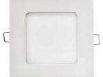 Įmontuojamas šviestuvas ORRO, panelė, įleidžiama, LED 3 W, 220-240 V, 200 lm, 3000 K, kvadratinė, balta, 30000 h, A171160117