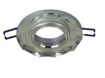 Montuojamas šviestuvas BALTIK GAISMA D1807 Cl Cr Gu10, LED šviečiantis kraštas, apvalus, skaidrus