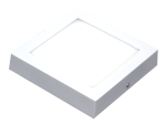 Įmontuojamas šviestuvas ORRO, panelė, paviršinė, LED 12 W, 220-240 V, 800 lm, 3000 K, kvadratinė, baltos spalvos