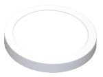 Įmontuojamas šviestuvas ORRO, panelė, paviršinė, LED 25 W, 220-240 V, 800 lm, 3000 K, apvali, baltos spalvos, 30000 h