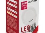 LED lemputė AVIDE, 4.5W, E27 G45 burbuliukas, WW, 3000K, 220-240V, 470 lm.