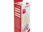 Filamentinė LED lemputė AVIDE, 4.5W, E14 žvakė, WW, 2700K, 220-240V, 470 lm