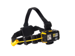 LED žibintuvėlis CAT CT4205, ant galvos, 220/110 lm, 40 m, 3 x AAA, nepertraukiamai gali šviesti iki 5 val., 4 režimai, patvarus ABS korpusas