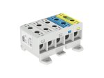 Gnybtas MOREK MAA5035A10, OTL35-5x, 5x1xAl/Cu, 2,5 - 35 mm², 1000 V, įvairių spalvų