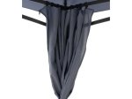 Pavėsinė 4LIVING Gazebo Assen, 300 x 275 x 600 cm, su tinkleliu nuo uodų, pilkos sp.