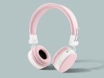 Ausinės STREETZ HL-BT402, belaidės, Bluetooth 5, triukšmą slopinančios, su mikrofonu, juodos sp.