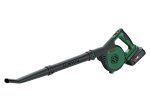 Akumuliatorinis lapų pūstuvas BOSCH Universal Leaf Blower 18V-130, 18 V, 2,5 Ah akumuliatorius, kroviklis