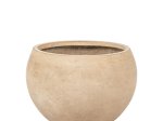 Keraminis lauko vazonas Donica Narcos II, smėlinės sp., 43 x 43 x 31 cm.
