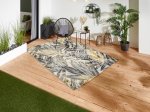 Kilimas ANDIAMO Portland, 160 x 235 cm, antracito/garstyčių spl., 75% polipropilenas, 25% poliesteris, tinkamas viduje ir lauke, Egiptas, 704119