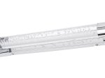 Sieninis veidrodžių ir paveikslų šviestuvas RABALUX Abbey, LED, 2 x 5W, 230V 50Hz, 3000K, 900 lm, IP44, metalinis, chromo sp., 400 x 50 x 50 mm, 5787
