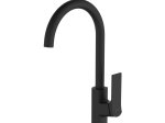 Plautuvės maišytuvas INVENA HURIN, spl. juoda, BZ-04-004-L