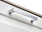 Baldų rankenėlė HETTICH, aliuminio sp. 128, 9196996