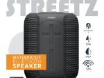 Kolonėlė STREETZ CM765, 10 W, IPX7, 3,5 mm, micro SD lizdas, atspari vandeniui, Bluetooth 5, veikimo laikas - 10 val., su mikrofonu, juodos sp.