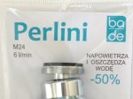 Pasukamos galvos aeratorius, PERLINI P-2020, 24M, srautas 6 l / min. su gumine tarpine, chromas
