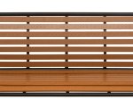 Suolas 4LIVING Wilma, 60 x 80 x 125 m, iki 220 kg, tiko spalvos polimediena