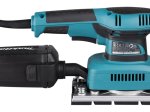 Elektrinis vibracinis šlifuoklis MAKITA BO3710, galia 190 W, 93 x 228 mm, 11000 jud.