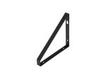 Lentynos laikiklis DOMAX HOME, WFB 160 C, spl. juoda, 160x140x16x2 mm, DMX 520127