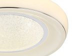 Lubinis LED šviestuvas GLOBO Mickey, 24W, 230V, 2500 lm, 3000-6000K, su pultu, su 2xAAA, dimer., atmintis, chromo sp. žiedas, apvalus, 490x90mm, 483110-24