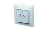 Patalpos termostatas DANFOSS Icon, su displėjumi, įleidžiamas į sieną, 230V/50Hz, temp. ribos 5-35C, vandeniniam šildymui, 3A/230V AC