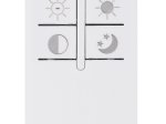 Pakabinamas LED šviestuvas GLOBO Tabano, 36W, 230V, 3000-6000K, 3500 lm, su pultu, kompl. 2xAAA, dimer., metalas, akrilas, antracito sp., 500x1200 mm, 48272H-36