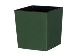 Plastikinis lauko vazonas 4Living Dluto, žalios sp., 40 x 40 x 41,5 cm.