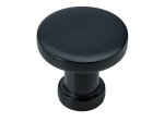 Baldų rankenėlė HETTICH, D26 mm, juodo aliuminio sp., 9286973