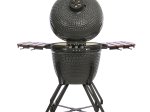 Anglies kepsninė TUNABONE Kamado Classic 23", L dydis, tamsiai pilkos spalvos