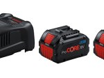 Akumuliatorių ir kroviklio komplektas BOSCH Professional, Starter Set, 18 V, 2x5,5Ah ProCORE, kroviklis GAL 1880 CV, 1600A0214C