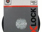 Šlifavimo padas "Fibro" tipo lapeliams BOSCH X-Lock, 125 mm