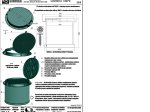 Šulinys GINMIKA D600, H800, nereguliuojamas, A15, (1,5T) apkrova, su dugnu