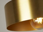 Pakabinamas šviestuvas SEARCHLIGHT Knox, E27, 1x60W, AXPxG 140x30x30 cm, aukso sp., 20223-1GO