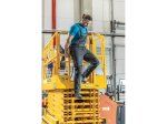 Marškinėliai HOGERT WORKWEAR Vils, 100% medvilnė, 180 g/m², mėlyna spalva, XL dydis