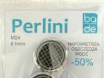 Aeratorius PERLINI P-2023, 24M, srautas 6 l / min., FreeLime, 2 vnt, su gumine tarpine, chromas