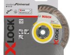 Deimantinis pjovimo diskas BOSCH X-Lock, 125 x 22.23 x 2 x 10 mm