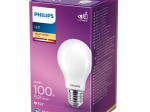 LED lempa PHILIPS, 10,5W (=100W), E27 A60, 220-240V, 2700K, 1521 lm, filamentinė, matinė