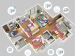 Sieninis rekuperatorius LOTUS, AV-TTW6-W, D170 mm, Wifi funkcija
