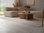 Akmens masės plytelės CERSANIT Tiger Wood Cream, 18,5 x 59,8 cm, 1,000 m2/dėž., glazūruotos, spl. kreminė