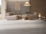 Akmens masės plytelės CERSANIT Tiger Wood Cream, 18,5 x 59,8 cm, 1,000 m2/dėž., glazūruotos, spl. kreminė