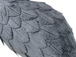 Sodo dekoracija Garnys, metalinis, pilkos sp., 38 x 19 x 102 cm.