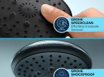 Dušo galvutė GROHE QuickFix Vitalio Start 110, 2-srovės, chromo spalva, 27946001