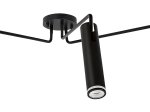 Kryptinis šviestuvas RABALUX Senobia 73039, GU10 3x MAX 35W, 55 x 485 mm, IP20, 230V, 50Hz, juodos sp.