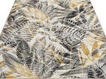 Kilimas ANDIAMO Portland, 160 x 235 cm, antracito/garstyčių spl., 75% polipropilenas, 25% poliesteris, tinkamas viduje ir lauke, Egiptas, 704119
