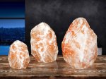 Stalinis nakties šviestuvas GLOBO Stone, E14, 1 x 15W, 230V, su jungikliu, druskos kristalas, 160 x 120 x 125 mm, 2-3 kg., 28300