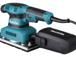Elektrinis vibracinis šlifuoklis MAKITA BO3710, galia 190 W, 93 x 228 mm, 11000 jud.