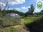 Šiltnamis BALTIC LT, 12 m2, 4 mm polikarbontinė danga, 3 x 4 m, arkos formos