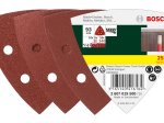 Šlifavimo popieriaus rinkinys BOSCH Delta, K60-K240, 25 vnt.