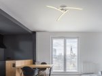 Lubinis vonios šviestuvas GLOBO Jules, LED, 18W, 230V, 3000-4000-6000K, CCT, 1100lm, chromo spalvos, akrilo krištolo skaidrumas, atminties funkcija, IP44, 600 x 125 mm