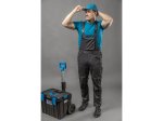 Marškinėliai HOGERT WORKWEAR Vils, 100% medvilnė, 180 g/m², mėlyna spalva, M dydis