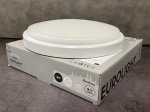 Specialiųjų patalpų LED šviestuvas EUROLIGHT Hamburg, 36W, 4000K, 3600 lm, IP65, virštinkinis, baltos sp., apvalus, 320 x 65 mm, PL-R-36W-4000K